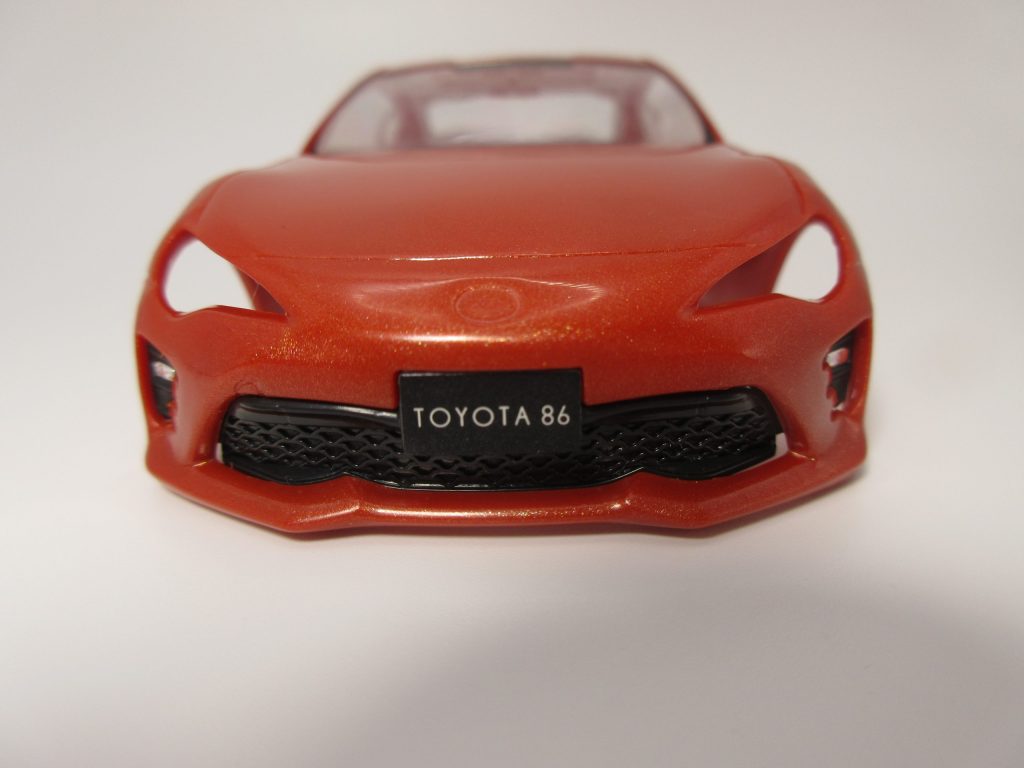 楽プラ８６にフロントグリルを取り付けた画像