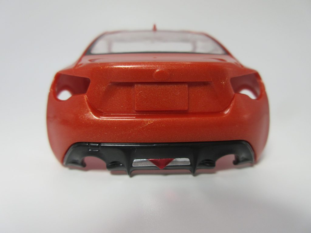 楽プラ８６にリアアンダーゲートを取り付けた画像