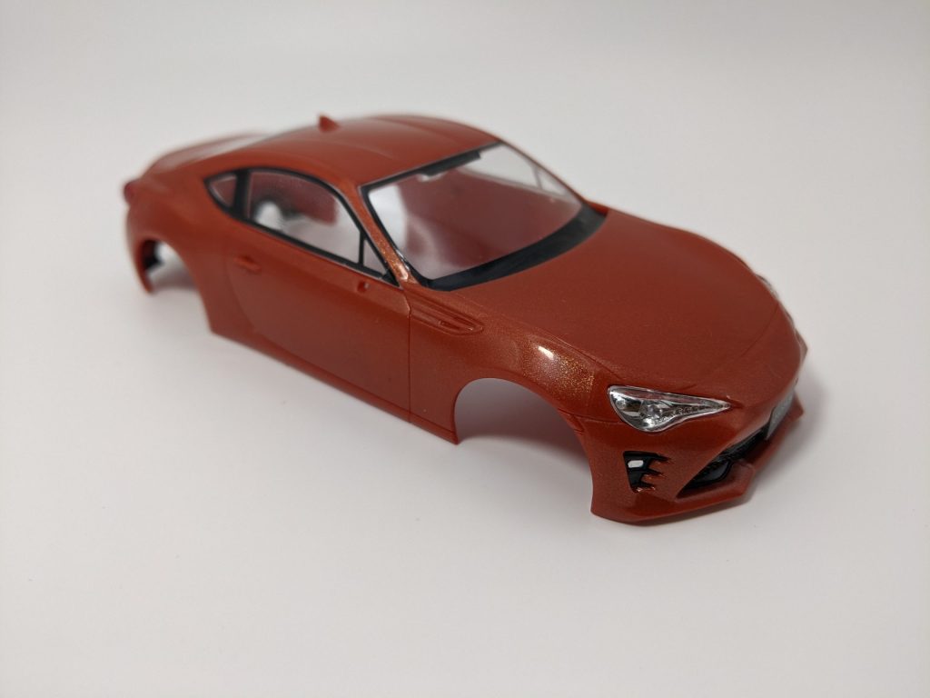 楽プラ８６のボディが完成した画像