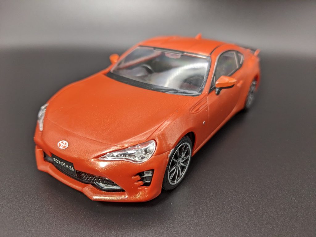 楽プラ８６の完成画像フロント