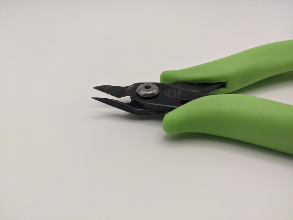ケロロニッパーの刃先の厚さを説明する画像