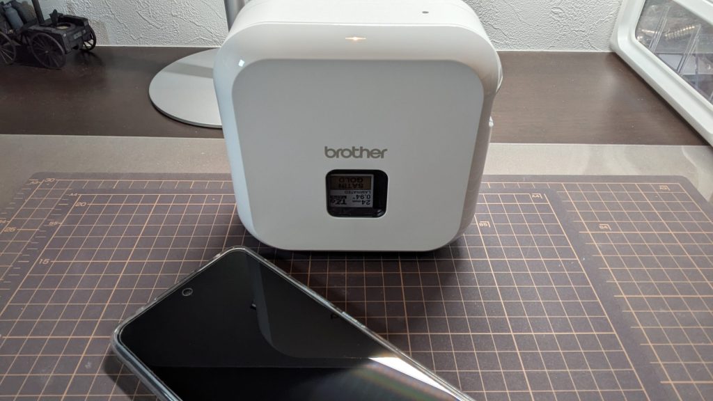 brother PT-P710BT とスマホ