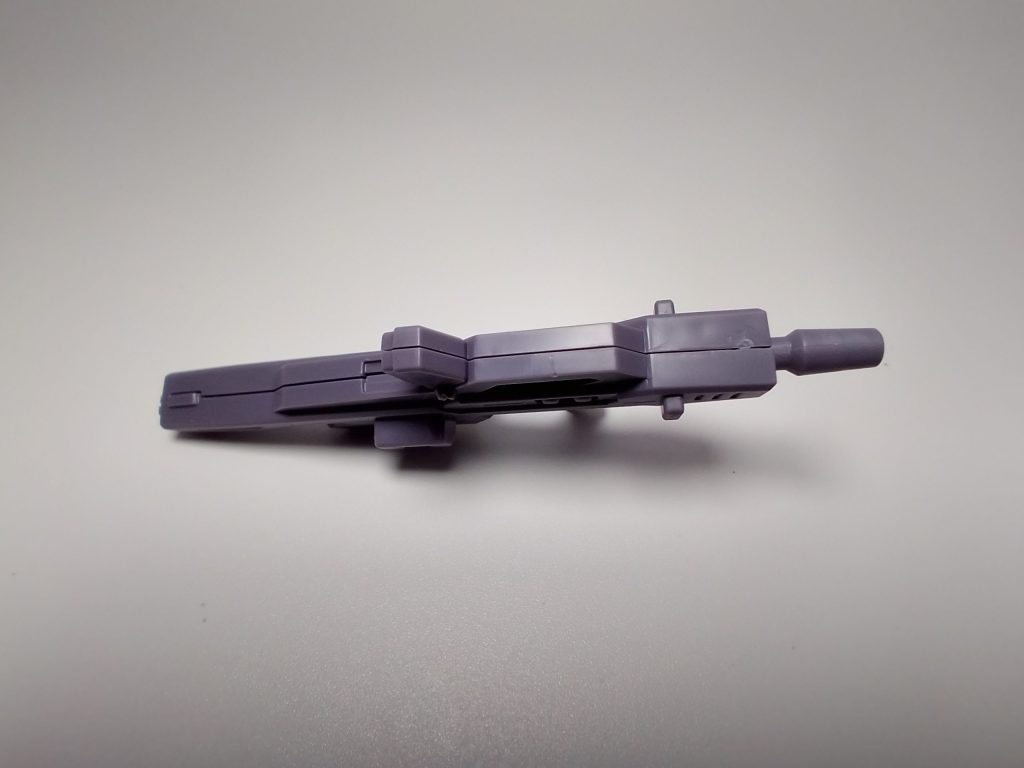 HGガンダムマーク2のビームライフルの合わせ目部の画像
